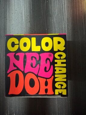 Color NEE DOH Color Change Fidget Toy - Neon Pink